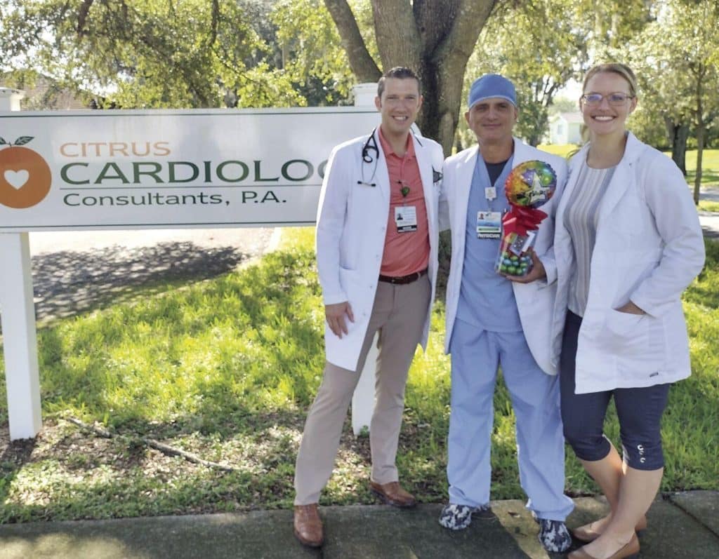 One of Dr. Bernard Topi’s Healthcare Heroes nominations is brief but says it all: “Excellent interventionist. Brilliant physician. Thank you, Dr. Topi for saving my life!”

A board-certified interventional cardiologist with Citrus Cardiology Consultants, Topi performs cardiac catheterizations and vascular procedures. He is passionate about helping his patients improve their quality of life.